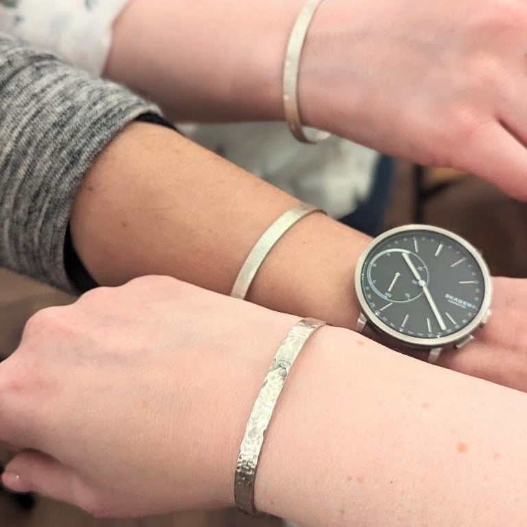 Workshop  |  Handstamped Bangle (The Sycamore)