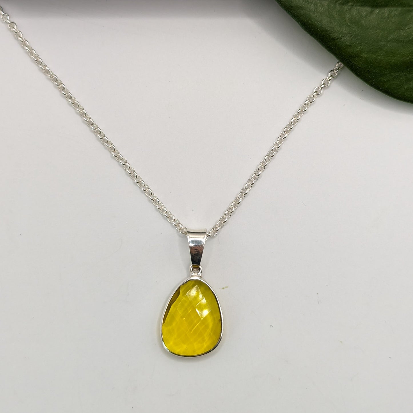 Sterling Silver Citrine Necklace
