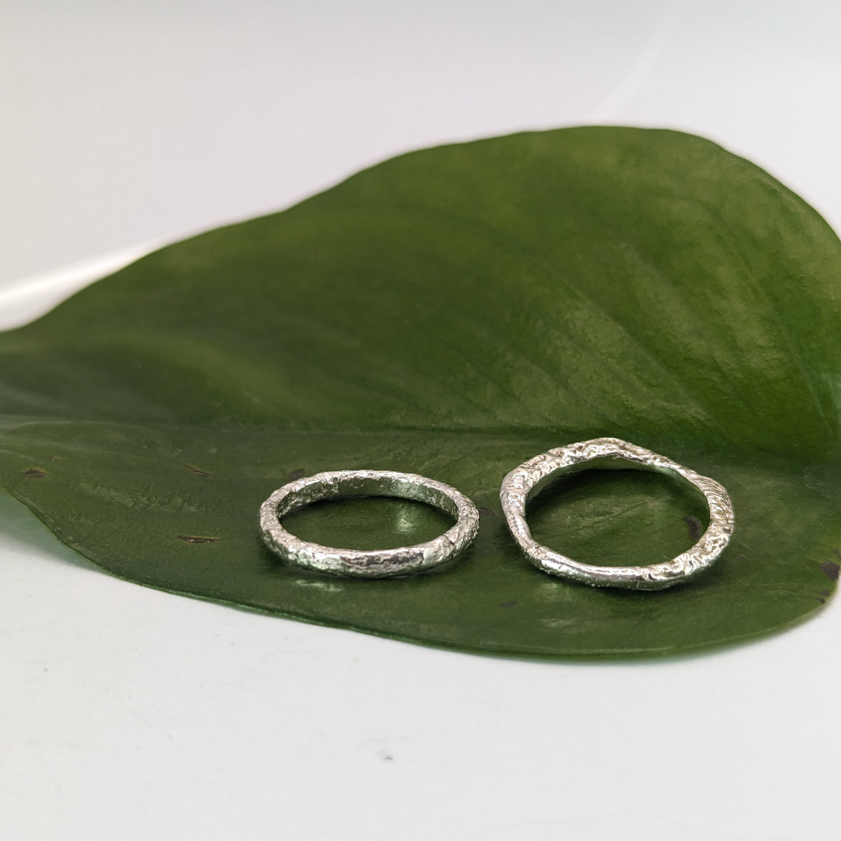 Sterling Silver Sea-Foam Ring