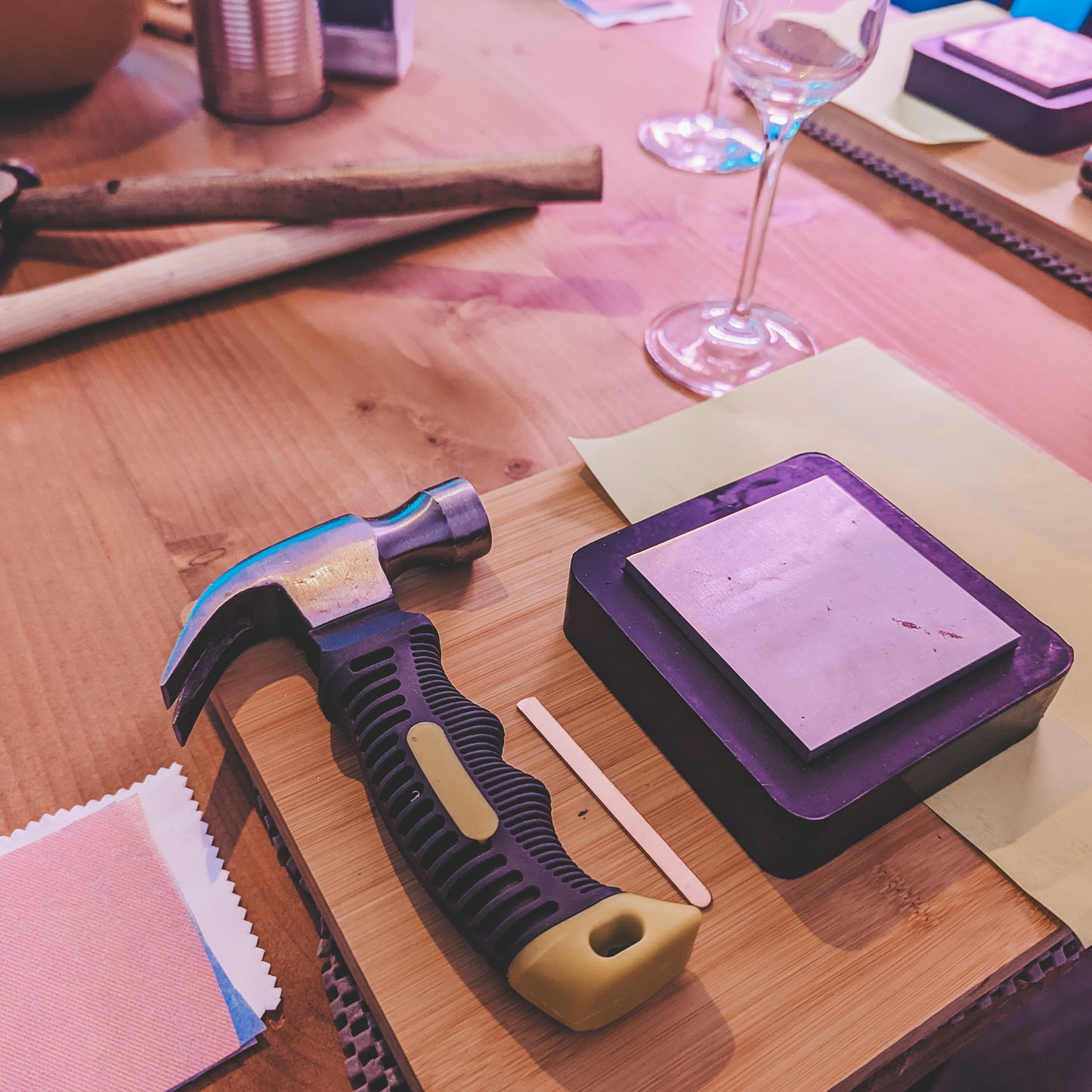 Festive Workshop  |  Hand Stamped Jewellery