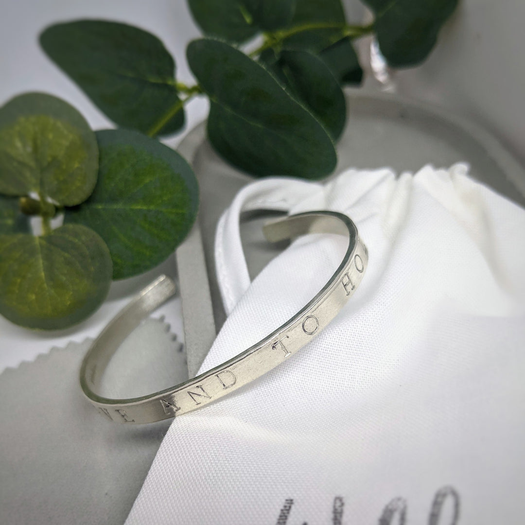 Workshop  |  Handstamped Bangle (The Sycamore)