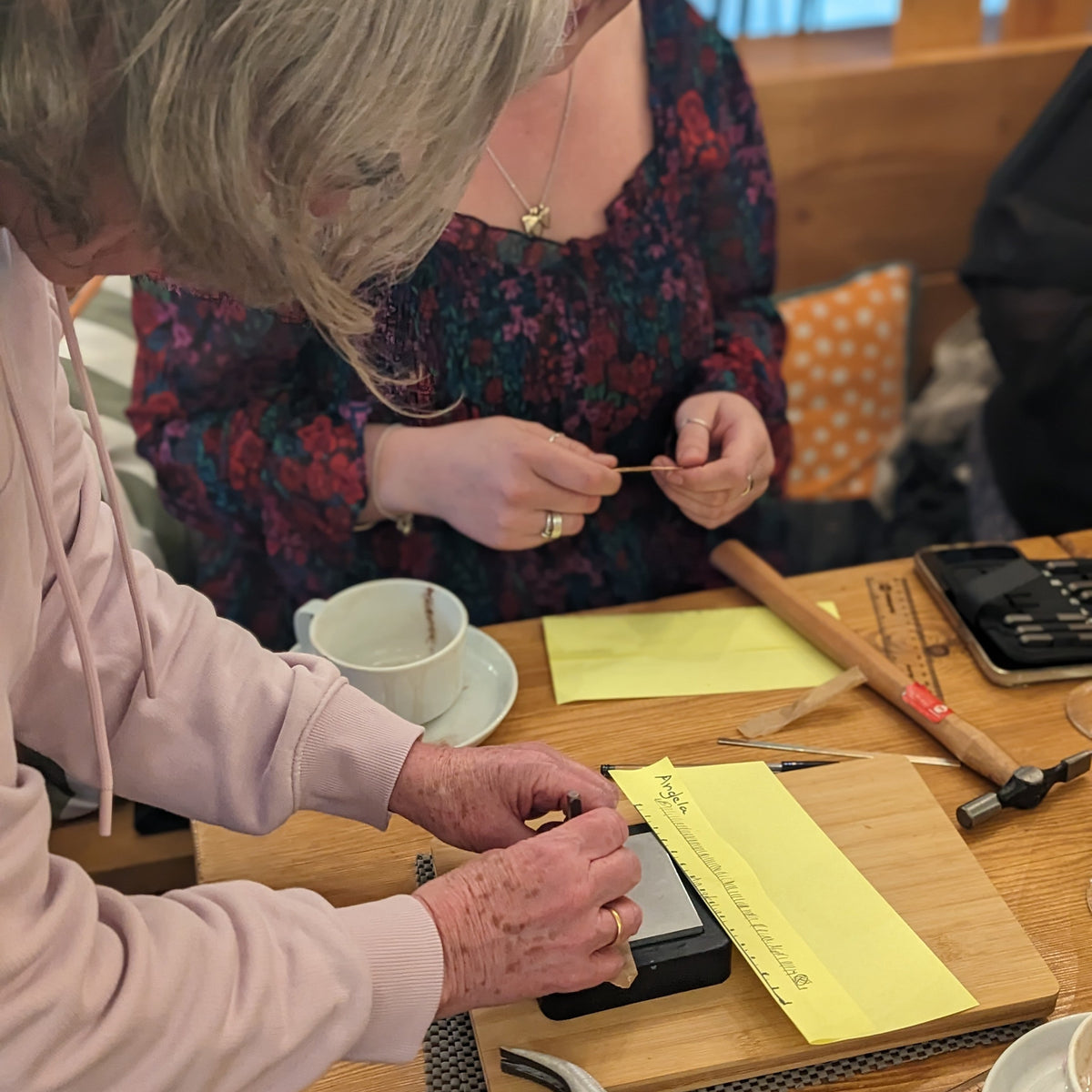 Workshop  |  Handstamped Bangle (The Sycamore)
