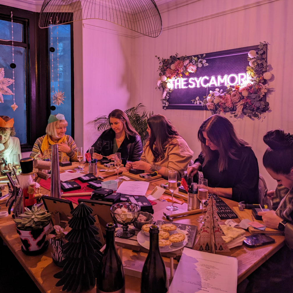 Festive Workshop 2 |  Handstamping (The Sycamore)