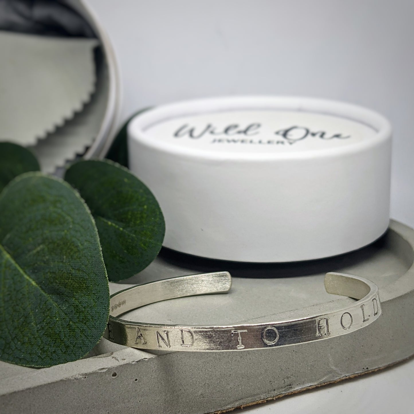 Sterling Silver Hand Stamped Keepsake