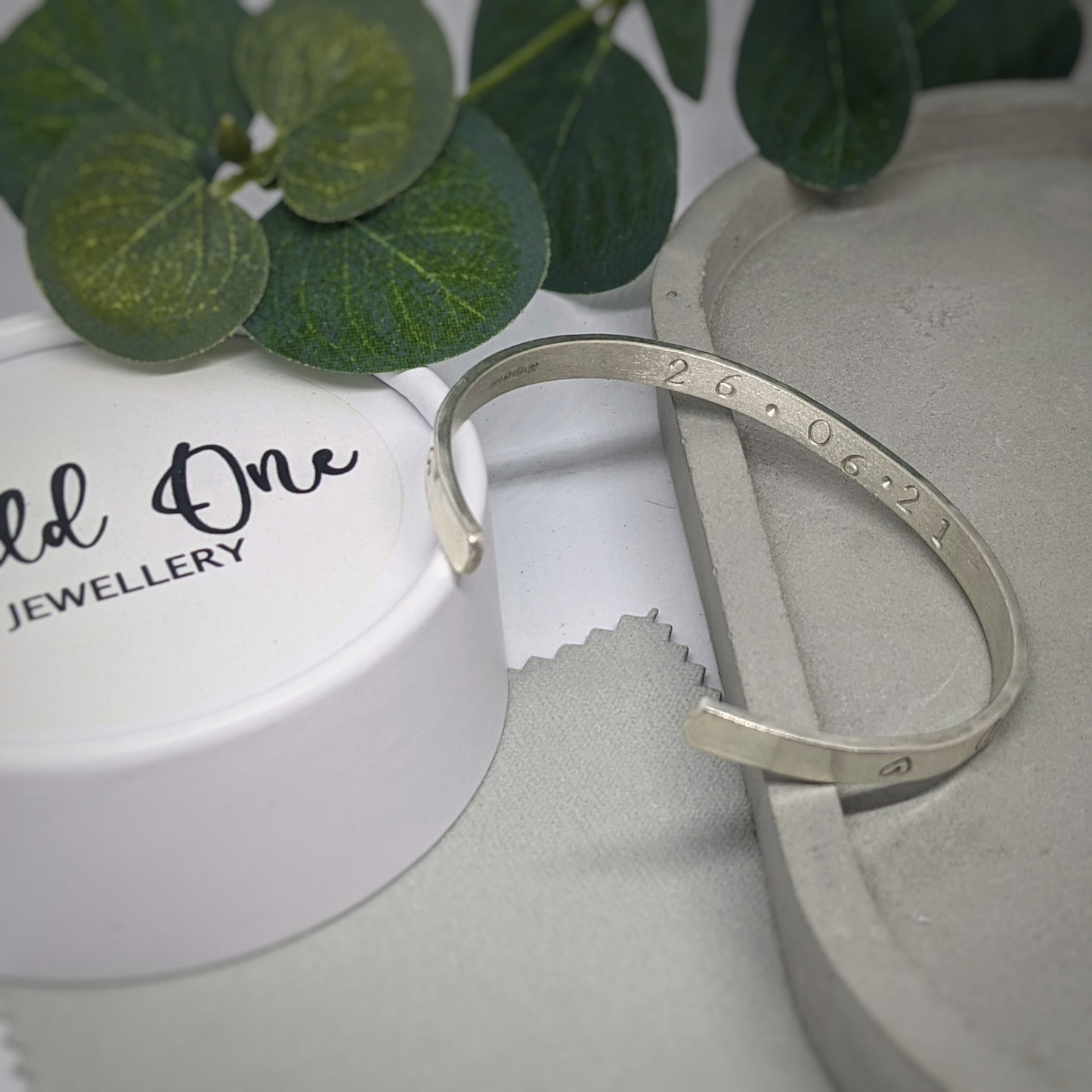 Sterling Silver Hand Stamped Keepsake