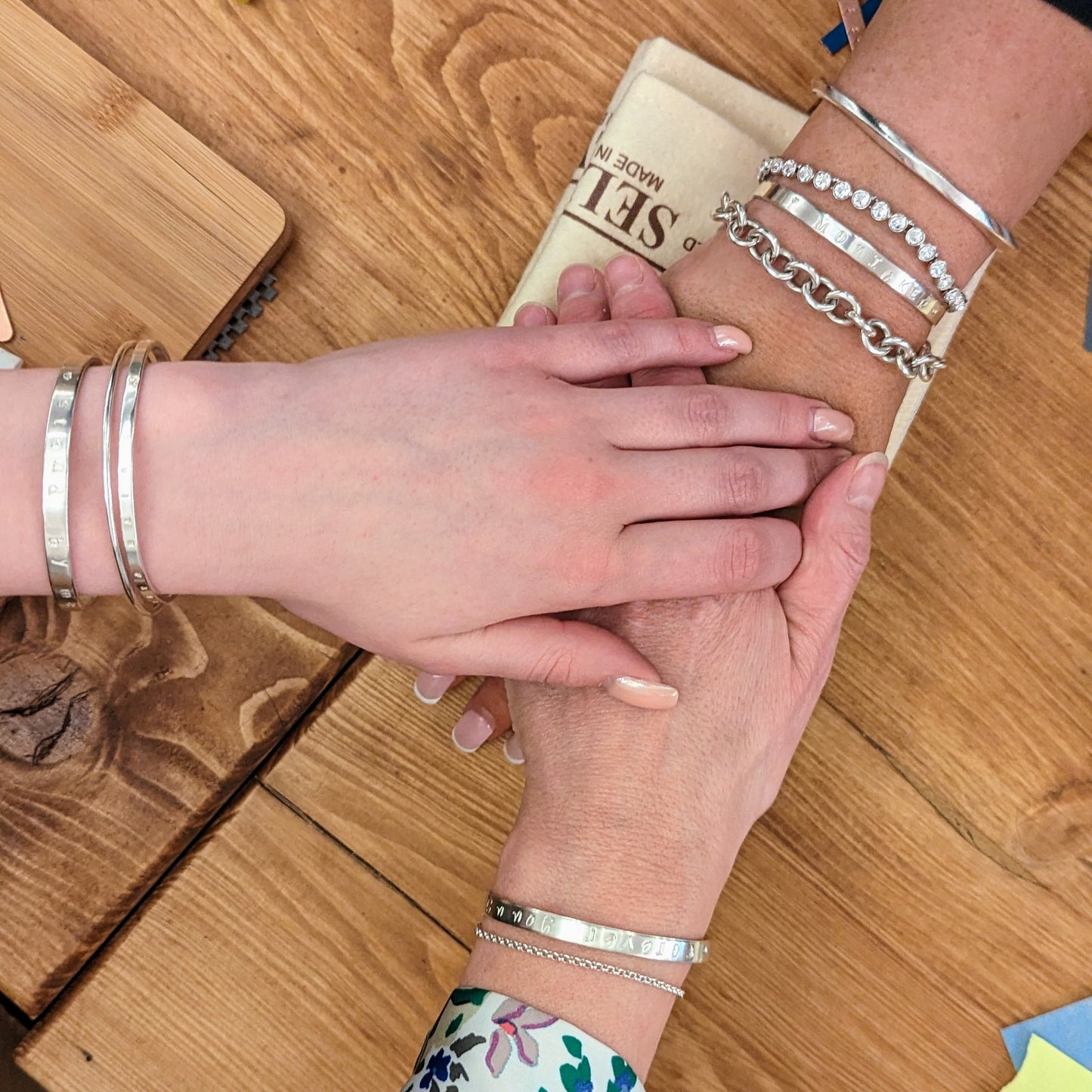 Workshop  |  Handstamped Bangle (The Oaks)