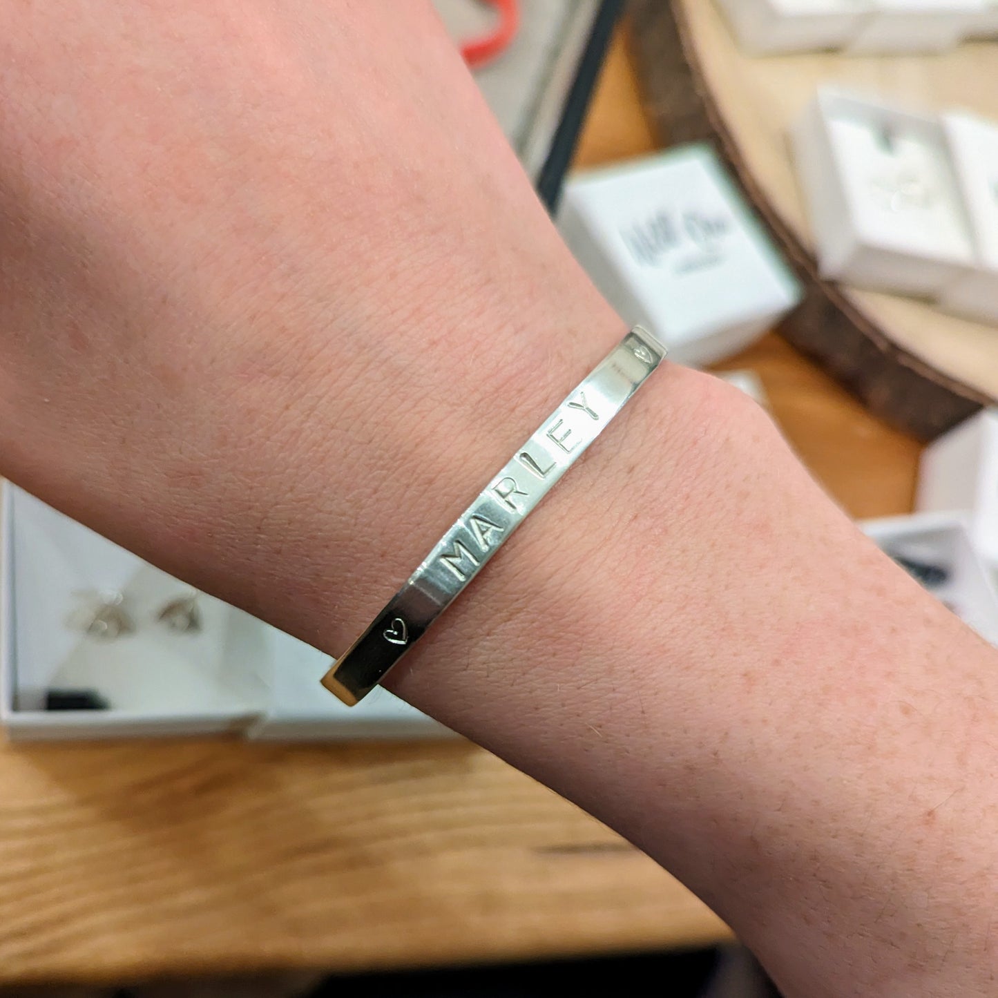 Workshop  |  Handstamped Bangle (The Oaks)